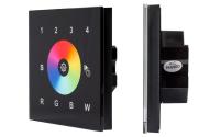Панель Sens SR-2812-IN Black (12-24V,RGBW,DMX,4зоны) (Arlight, IP20 Пластик, 3 года)