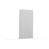 Декоративная панель Orac Decor WX210 REED Дюрополимер 2000-3000*255*12 мм