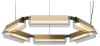 Подвесная люстра Flat MOD296PL-L40BS3K