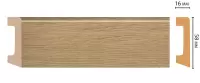 Цветной напольный плинтус Decomaster D234-83 (58*16*2400 мм)