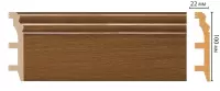Цветной напольный плинтус Decomaster D232-85 (100*22*2400 мм)