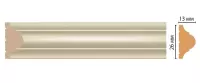 Цветной молдинг Decomaster D001-61 (26*13*2400)