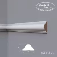 Молдинг Madest Decor M55-045-24 МДФ 2400*45*24 мм