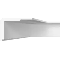 Карниз гладкий SKT411
