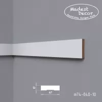 Молдинг Madest Decor M74-040-10 МДФ 2400*40*10 мм
