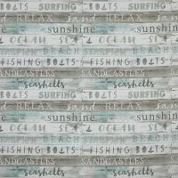 Sea and Sand / Decking Aqua ткань