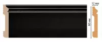 Плинтус напольный Decomaster D005-195 (79*12*2400)