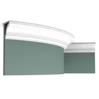 Карниз гибкий Orac Decor CX124F Дюрополимер 2000*49*49 мм