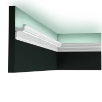 Карниз для скрытого освещения Orac Decor C323 Полиуретан 2000*55*42 мм