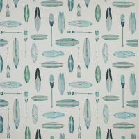 Sea and Sand / Surfboards Aqua ткань