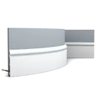 Плинтус гибкий Orac Decor SX138F Дюрополимер 2000*138*15 мм