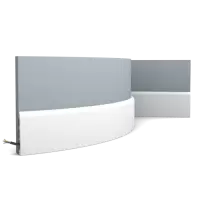 Многофункциональный профиль гибкий Orac Decor SX184F Дюрополимер 2000*110*13 мм
