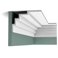 Карниз Steps Orac Decor C393 Полиуретан 2000*210*150 мм
