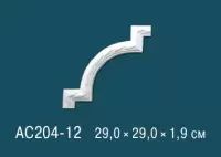 Угловой элемент AC204-12 Перфект Полиуретан 290*290*19 мм