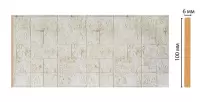 Декоративная панель Decomaster R10-25 (100*6*2400мм)