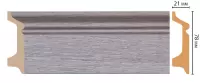 Цветной напольный плинтус Decomaster D122-77 (78*21*2400 мм)