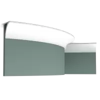 Карниз гибкий Orac Decor CX109F Дюрополимер 2000*44*44 мм