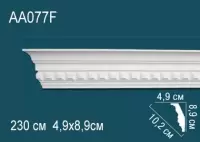 Карниз гибкий AA077F Перфект Полиуретан 2300*89*49 мм