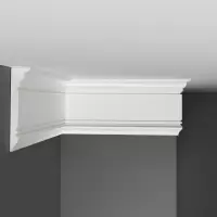 Плинтус потолочный Decomaster D226 (90*21*2000мм)