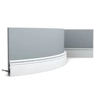 Плинтус гибкий Orac Decor SX195F Дюрополимер 2000*80*19 мм