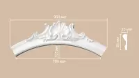 Радиус [1/4 круга] Decomaster 897174-111 (Rнар. 635 | Rвн. 550)