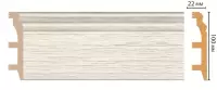 Цветной напольный плинтус Decomaster D232-70 (100*22*2400 мм)