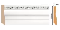 Плинтус напольный Decomaster 153-60 (95*12*2400)