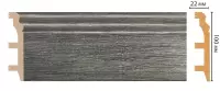 Цветной напольный плинтус Decomaster D232-87 (100*22*2400 мм)