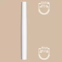 Полуколонна конусная Decomaster DC 8305-8-Н (O 240, вн O 120*2400)