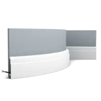 Плинтус гибкий Orac Decor SX155F Дюрополимер 2000*108*25 мм