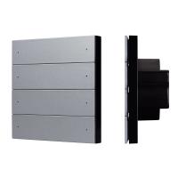 INTELLIGENT ARLIGHT Кнопочная панель SMART-ZB-801-22-1G-8SC-MULTI-IN Silver (230V) (IARL, IP20 Пластик, 5 лет)