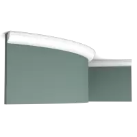 Плинтус гибкий Orac Decor CX132F Дюрополимер 2000*20*20 мм