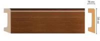 Цветной напольный плинтус Decomaster D234-75 (58*16*2400 мм)