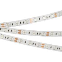 Лента RT 2-5000 12V Orange 2x (5060, 300 LED, LUX) (Arlight, 14.4 Вт/м, IP20)