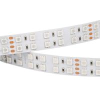 Лента RT 2-5000 24V RGB 2x2 (5060, 720 LED, LUX) (Arlight, 34.4 Вт/м, IP20)