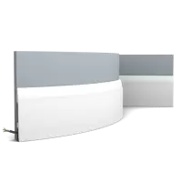 Плинтус гибкий Orac Decor SX104F Дюрополимер 2000*148*17 мм
