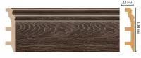 Цветной напольный плинтус Decomaster D232-81 (100*22*2400 мм)