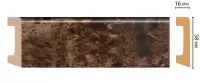Цветной напольный плинтус Decomaster D234-713 (58*16*2400 мм)