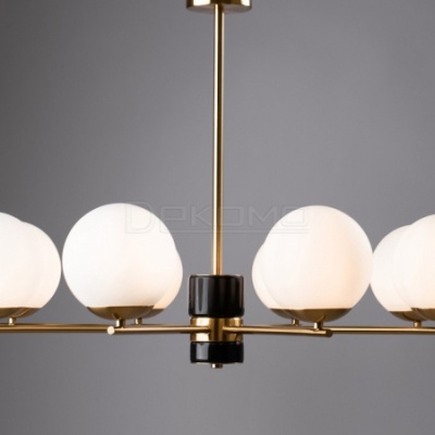 Люстра на штанге Marble FR5230PL-08BS
