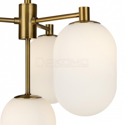 Люстра на штанге Sharlot FR1012PL-04BS