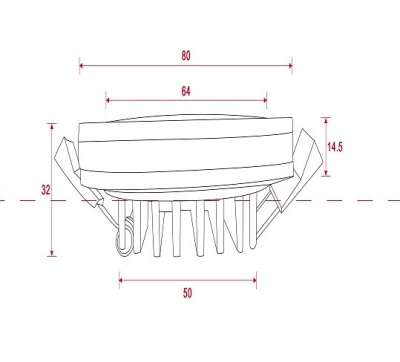 Встраиваемый светильник Phanton DL303-L7B