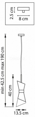 Подвесной светильник Strato 817014