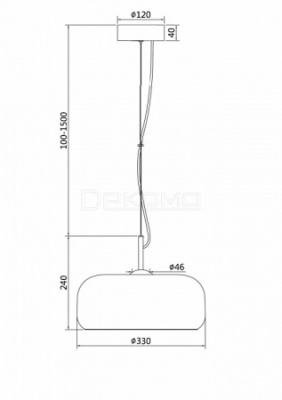 Подвесной светильник Madmen MOD127PL-L6BR