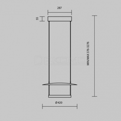 Подвесной светильник Ambience MOD280PL-L23B3K1