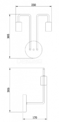 Бра Gilbert T532WL-02B