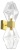 Бра Coctail time MOD325WL-02G Бра Coctail time MOD325WL-02G