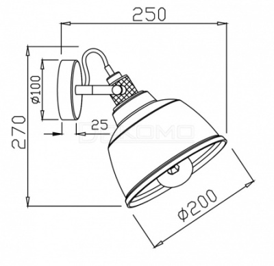 Спот Irving T163-01-C