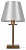 Настольная лампа декоративная Forte FR1006TL-01G