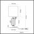 Настольная лампа декоративная Cactus 5425/1TA Настольная лампа декоративная Cactus 5425/1TA