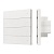 INTELLIGENT ARLIGHT Кнопочная панель SMART-DMX512-801-22-8G-8SC-DIM-IN White (230V, 2.4G) (IARL, IP20 Пластик, 5 лет)